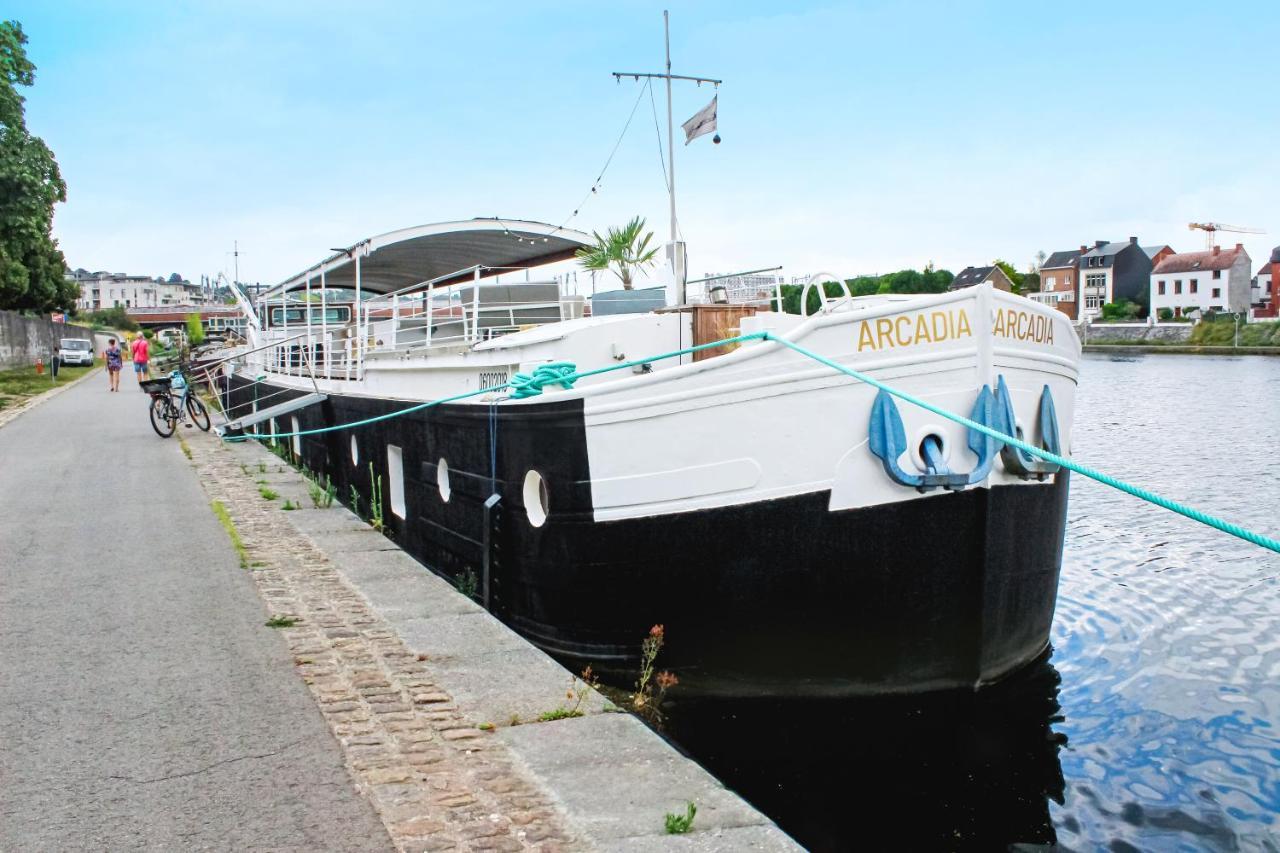 Arcadia - Péniche de Standing à Namur avec vue sur la Citadelle Extérieur photo