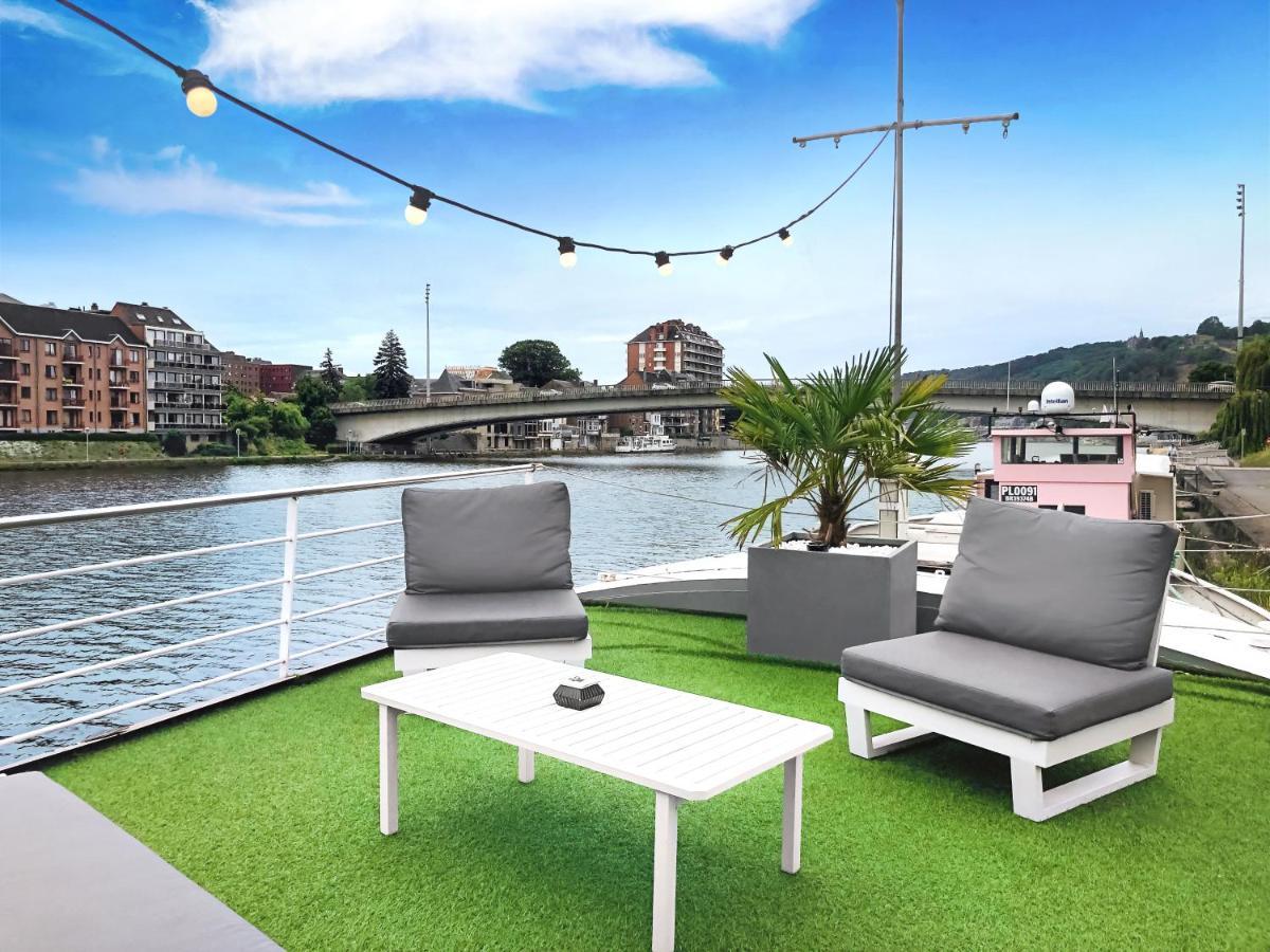 Arcadia - Péniche de Standing à Namur avec vue sur la Citadelle Extérieur photo