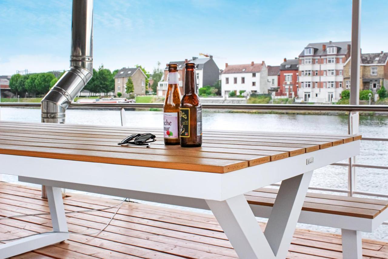 Arcadia - Péniche de Standing à Namur avec vue sur la Citadelle Extérieur photo